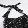 Polka Dot Ruffle Halter Top | MzStar Fashion | view 4