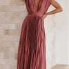 Strapless Patchwork Maxi Dress | MzStar Fashion | view 6
