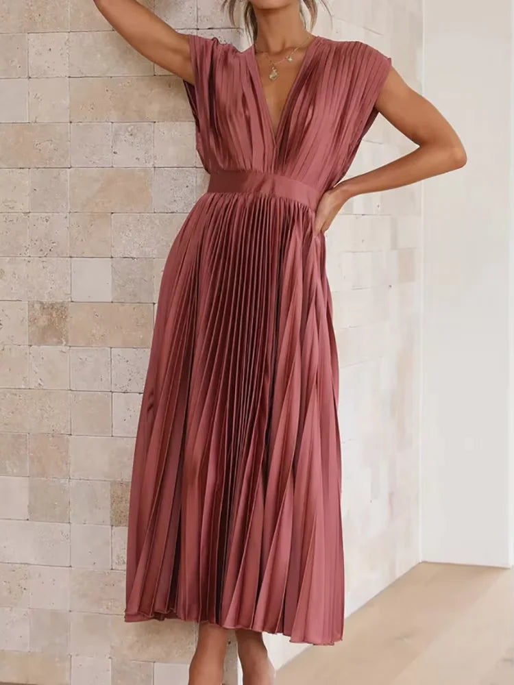 Strapless Patchwork Maxi Dress | MzStar Fashion | view 6