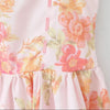 Pink Floral Ribbon Tank Dress | MzStar Fashion | view 6