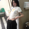 Retro Y2K Print Tee | MzStar Fashion | view 3