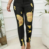 Ripped Stretch Skinny Jeans | MzStar Fashion | view 2
