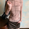Sheer Mesh Turtleneck Top | MzStar Fashion | view 2