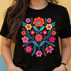 Folk Floral Graphic Tee | MzStar Fashion | view 6