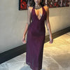 Sequin Open-Back Halter Dress | MzStar Fashion | view 4