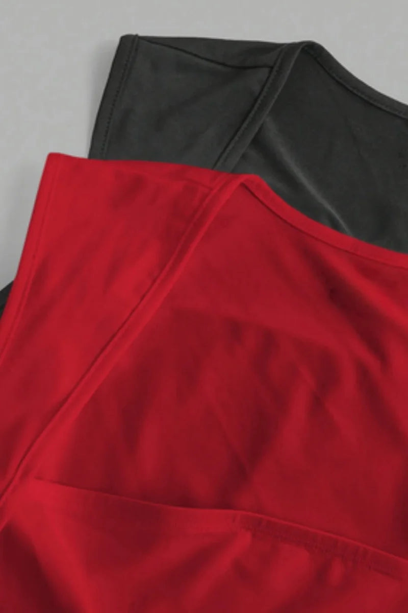 Solid Vest Two-Piece Set | MzStar Fashion | view 4