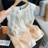 Embroidered Sleeveless Blouse | MzStar Fashion
