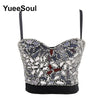 Rhinestone Tassel Gothic Top | MzStar Fashion | view 4