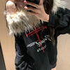 Fur-Collar Y2K Top | MzStar Fashion | view 5