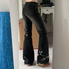 Floral Bootcut Low-Rise Jeans | MzStar Fashion | view 4