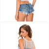 Ripped Low-Rise Denim Shorts | MzStar Fashion | view 5