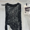 Open-Knit Longline Sweater | MzStar Fashion | view 5