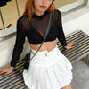Sheer Mesh Crop Top | MzStar Fashion | view 4