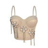 Floral Tassel Bralette Top | MzStar Fashion | view 3