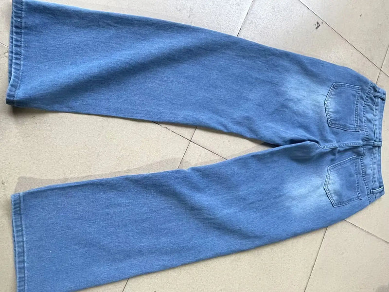 Washed Ripped Straight Jeans | MzStar Fashion | view 7
