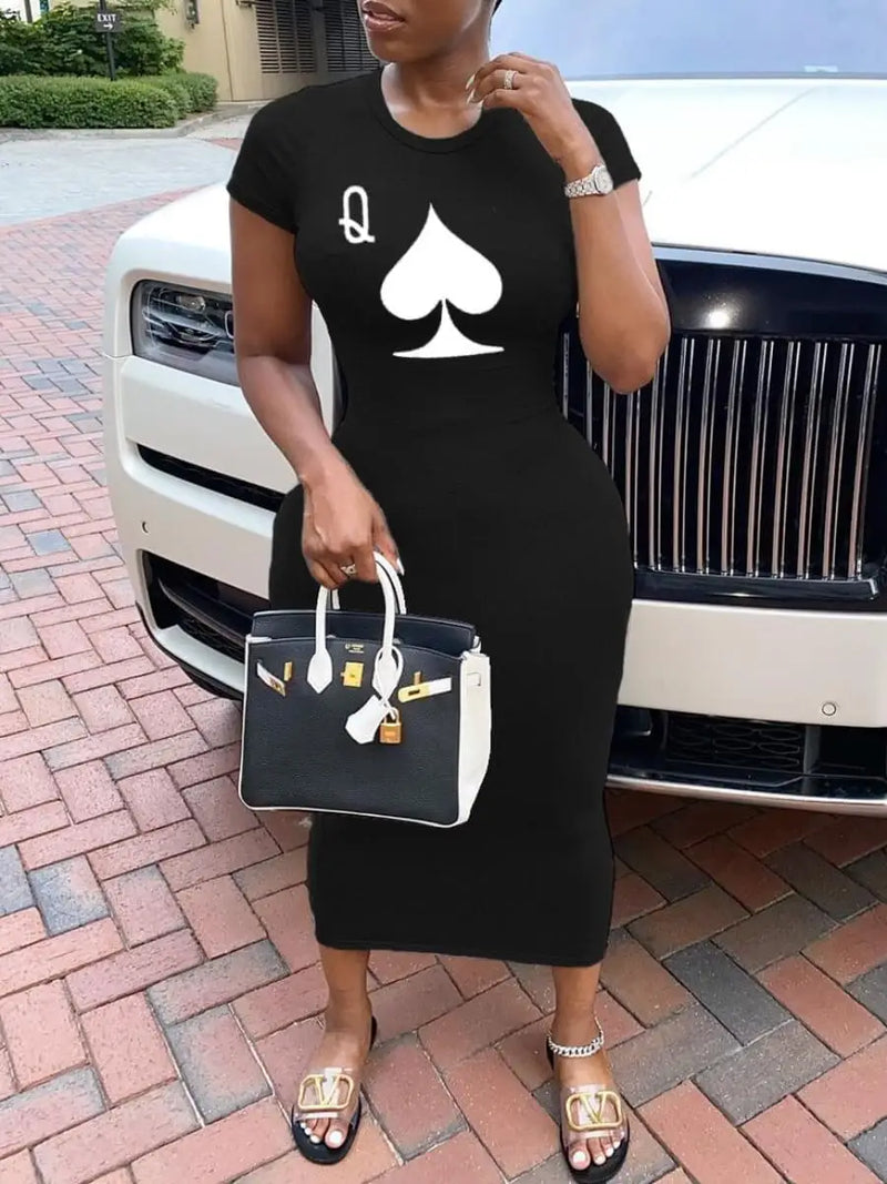 Summer Short-Sleeve Dress | MzStar Fashion | view 8