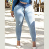 Sculpting Skinny Pencil Jeans | MzStar Fashion | view 8