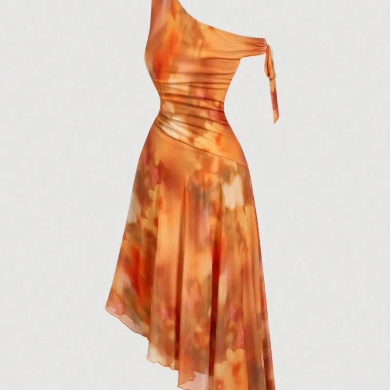 Lace-Up Mesh Beach Midi Dress | MzStar Fashion | view 6