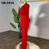 Pile Collar Long-Sleeve Maxi Dress | MzStar Fashion | view 2