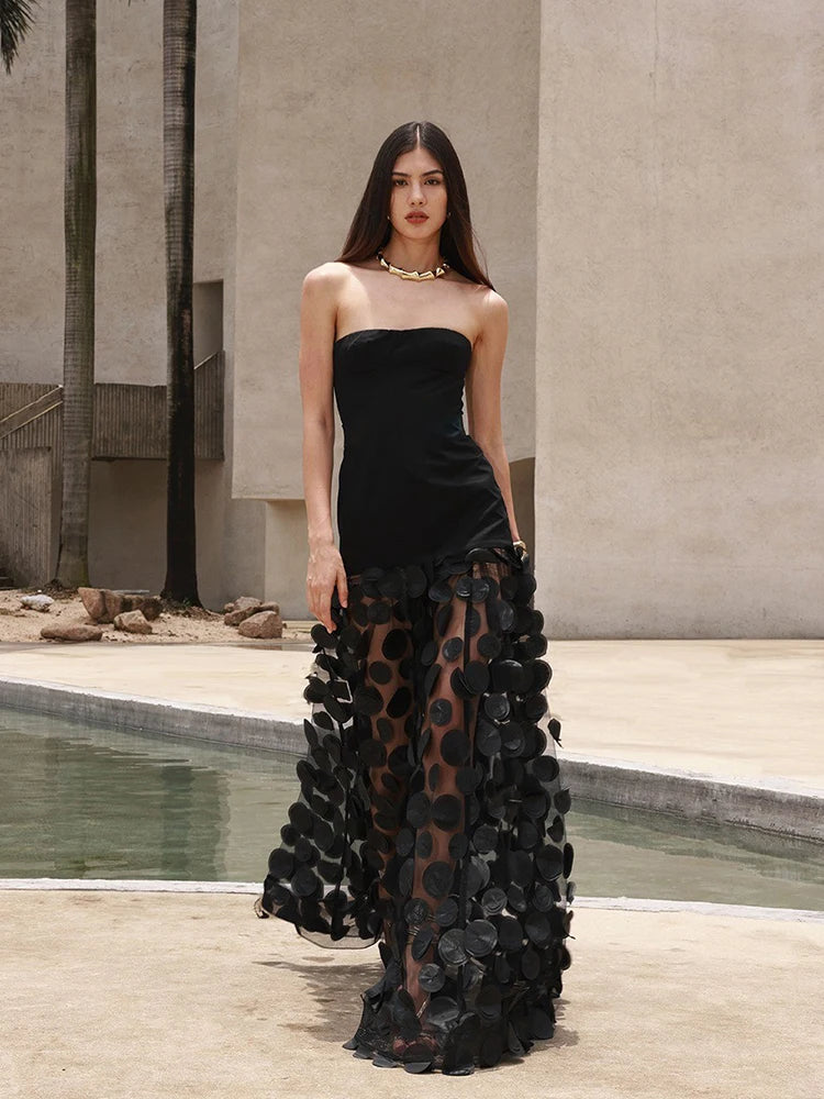 Tulle Fairy A-Line Gown | MzStar Fashion | view 2