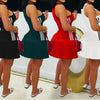 Sculpted Knit Mini Party Dress | MzStar Fashion | view 2