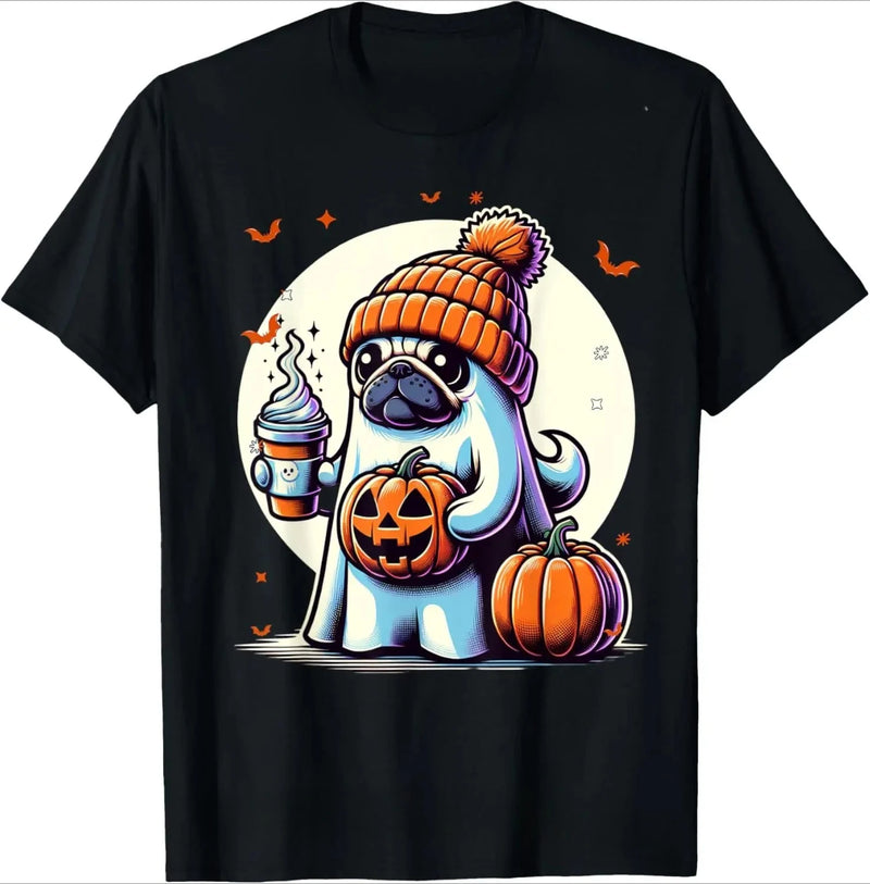 Pug UFO Graphic Tee | MzStar Fashion | view 5