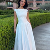 Minimalist A-Line Maxi Dress | MzStar Fashion | view 2
