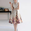 Jacquard A-Line Midi Dress | MzStar Fashion | view 4