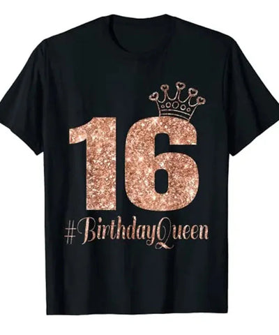 Sweet Sixteen Rose Tee | MzStar Fashion