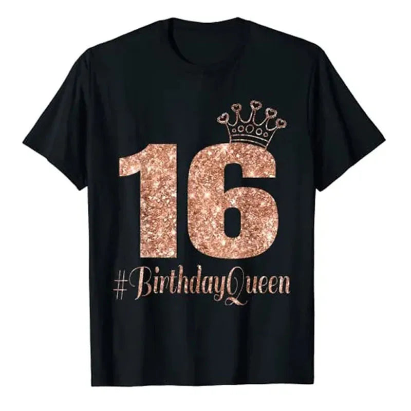 Sweet Sixteen Rose Tee | MzStar Fashion