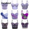 Purple Diamond Corset Top | MzStar Fashion