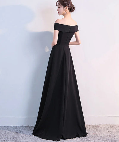 One-Shoulder Cotton Evening Gown