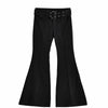 Black Y2K Flare Jeans | MzStar Fashion | view 6