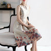 Jacquard A-Line Midi Dress | MzStar Fashion | view 3