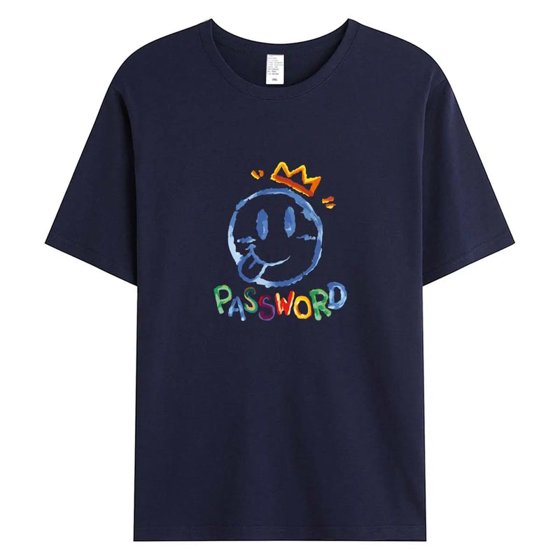 Cartoon Print Oversized Tee | MzStar Fashion | view 8