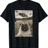 Pug UFO Graphic Tee | MzStar Fashion | view 4