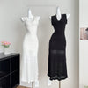 Crochet Cut-Out Midi Dress | MzStar Fashion