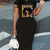 Summer Short-Sleeve Dress | MzStar Fashion | view 4