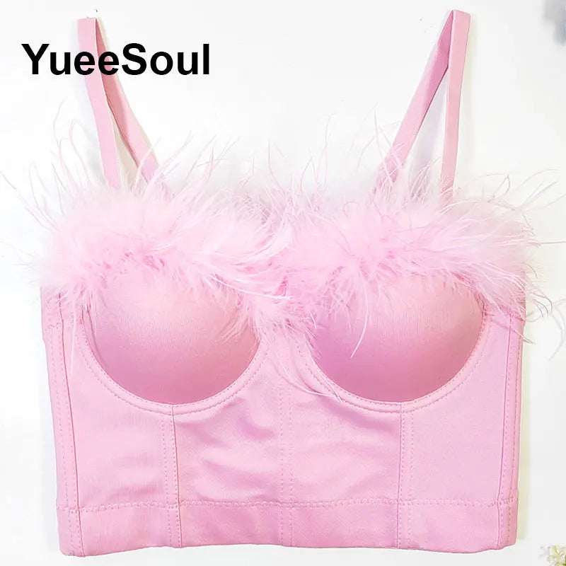Pink Floral Y2K Corset Top | MzStar Fashion | view 7