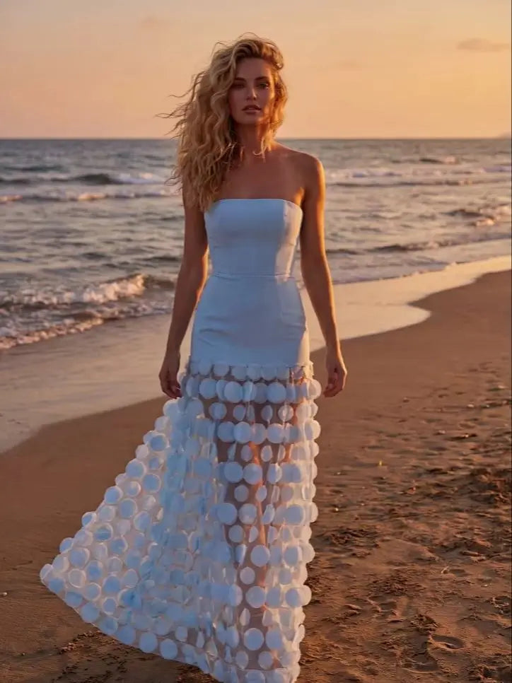 Tulle Fairy A-Line Gown | MzStar Fashion | view 5