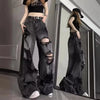 Distressed Bell-Bottom Jeans | MzStar Fashion