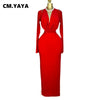 Pile Collar Long-Sleeve Maxi Dress | MzStar Fashion | view 4