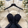 Mesh Strap A-Line Party Dress | MzStar Fashion | view 7