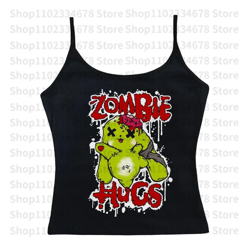 Goth Letter Baby Tee | MzStar Fashion | view 2