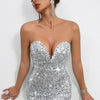 Off-Shoulder Sequin Mini Dress | MzStar Fashion | view 8