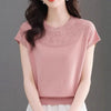 Openwork Knit Tee | MzStar Fashion | view 4