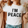 Matching Couples Peace Tee | MzStar Fashion | view 4