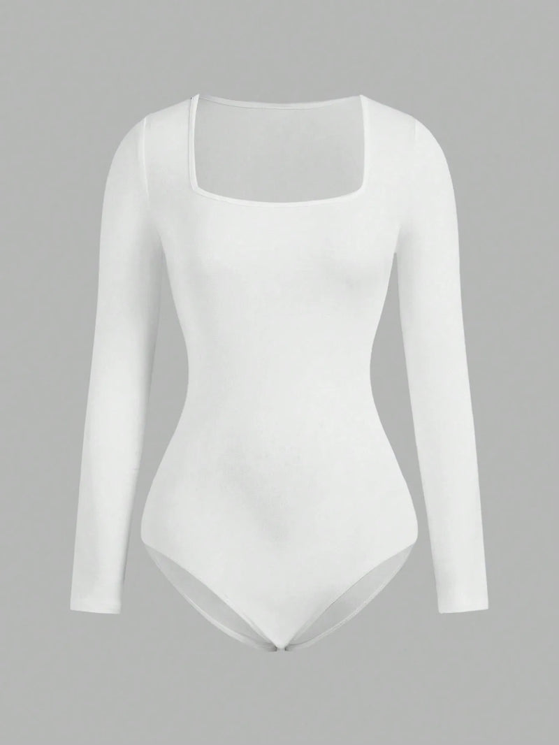 Square-Neck Bodysuit 3-Pack | MzStar Fashion | view 5