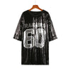 Sequin Letter Club Tee | MzStar Fashion