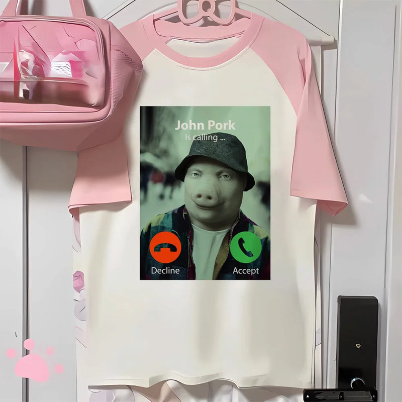 John Pork Graphic Tee | MzStar Fashion | view 6